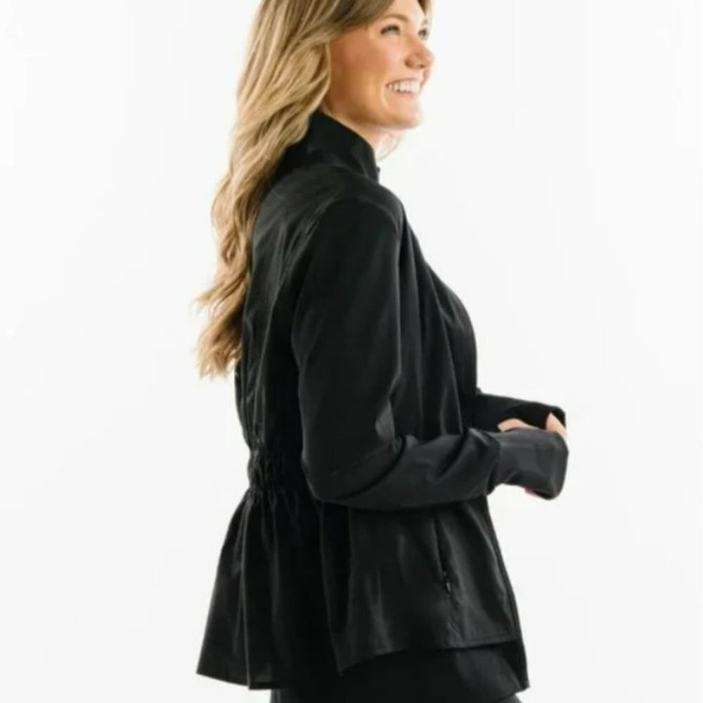 Zyia Active Mont Blanc Everywhere Lightweight Black Jacket Full Zip Size S - Picture 3 of 14